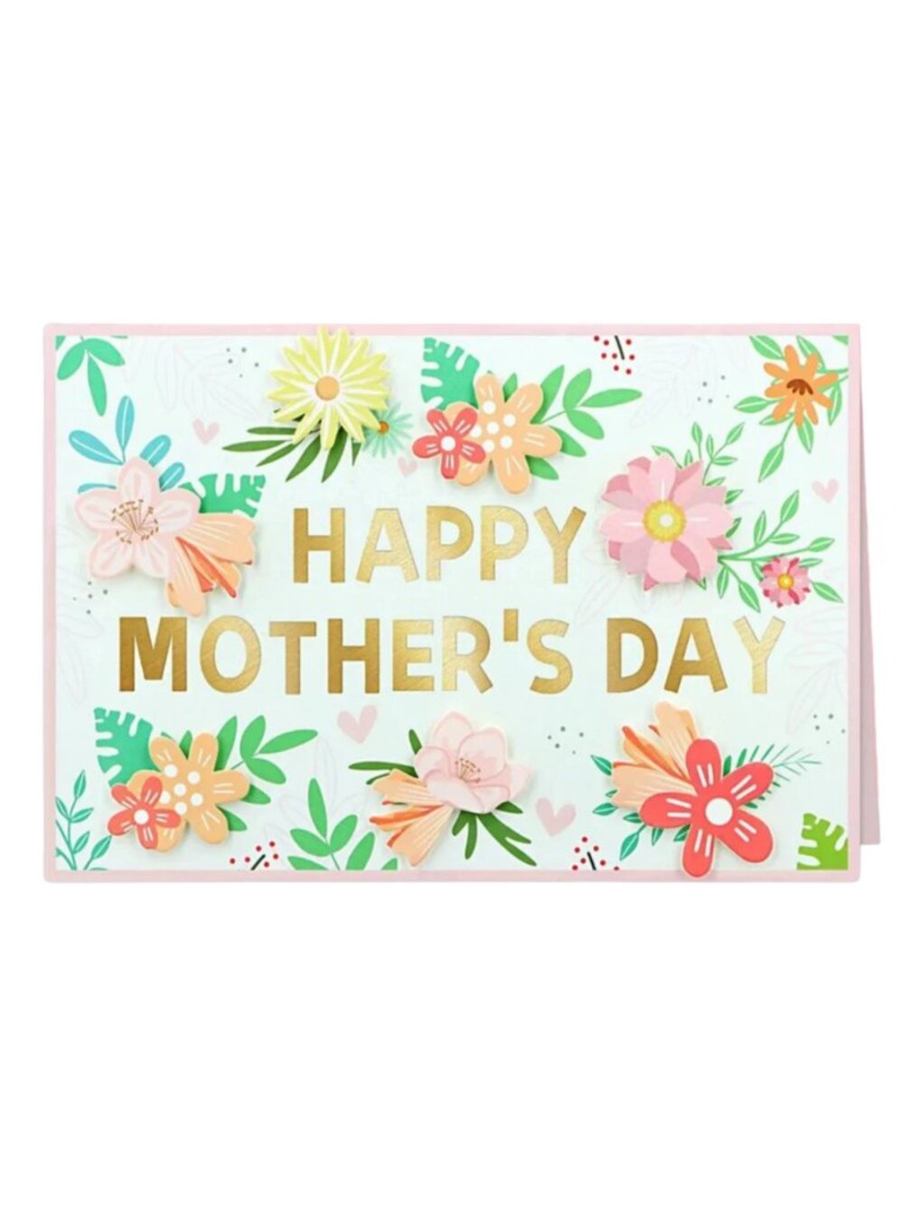 Mother's Day Card for Mom - 3D Flower Greeting Card